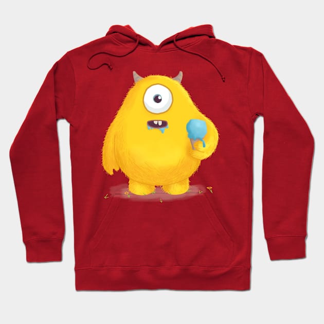 Fat monster Hoodie by Candy Store